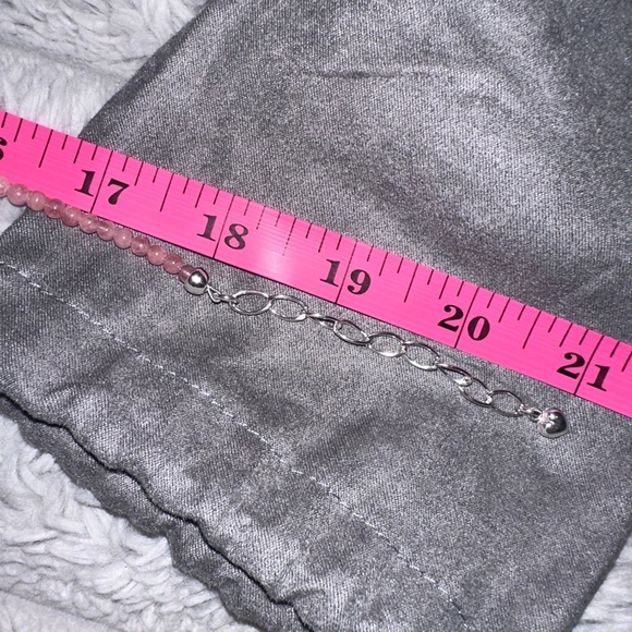 Strawberry quartz bead necklace by Jay King - Picture 10 of 10